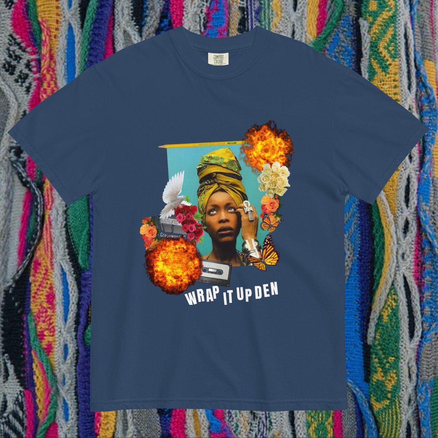 "Wrap It Up Den" T-shirt