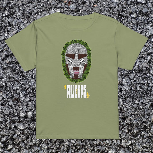 "ALL CAPS" High-Waisted T-shirt