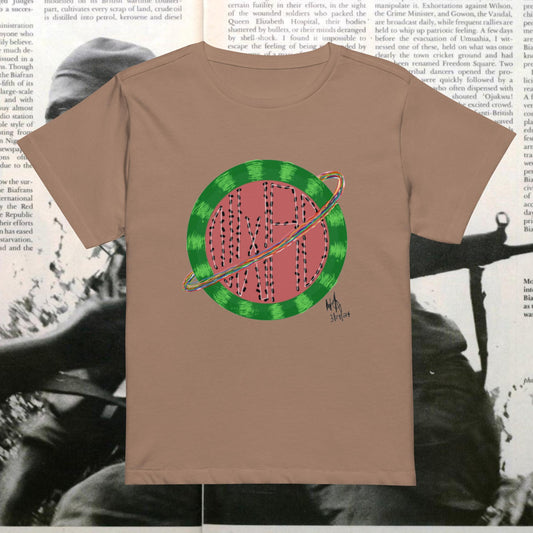 "Planet N.W.A.D." HIgh-Waisted T-shirt