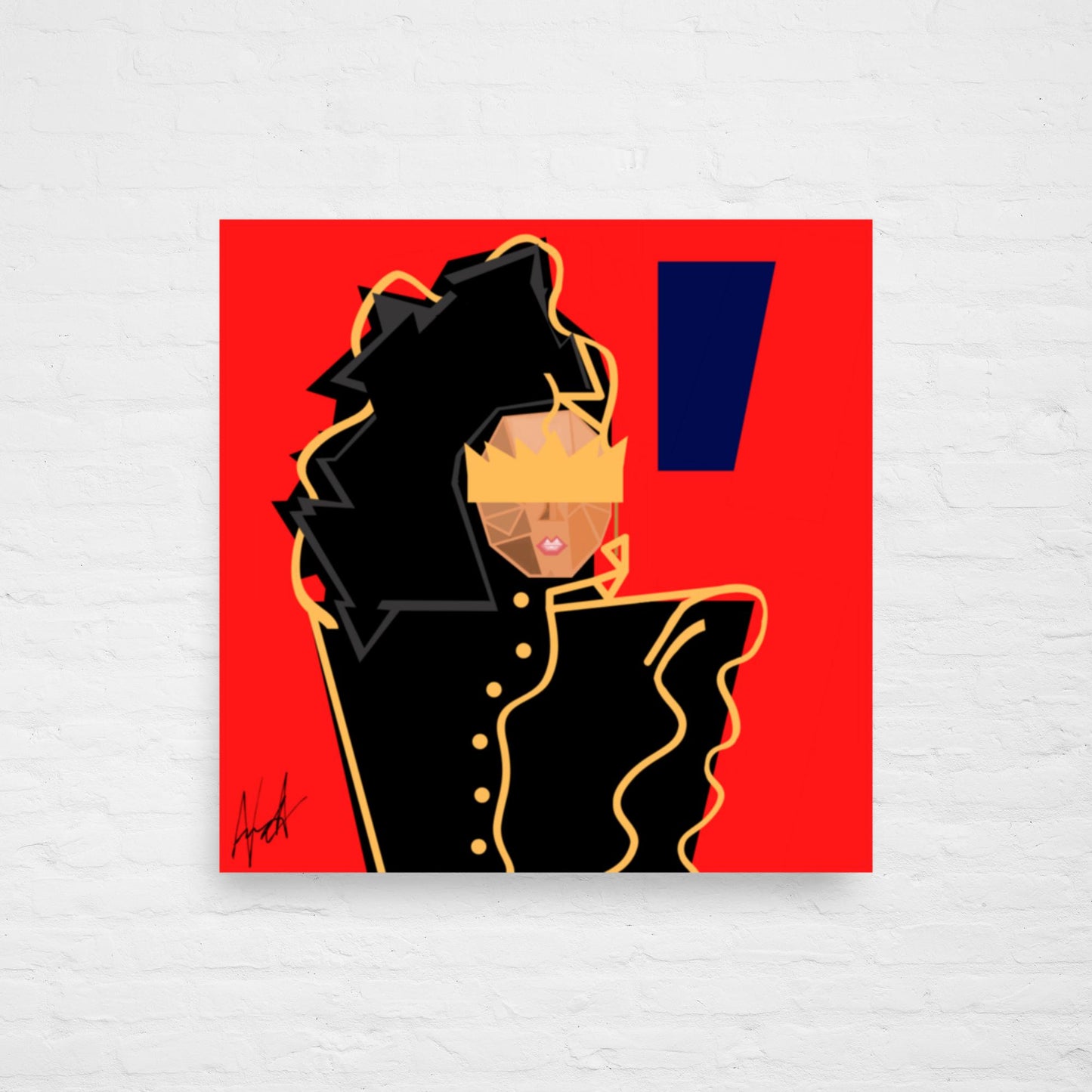 "W x Janet" Print