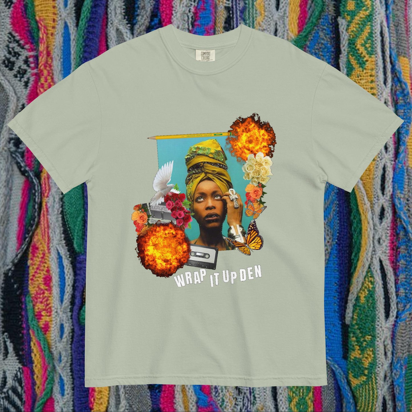 "Wrap It Up Den" T-shirt