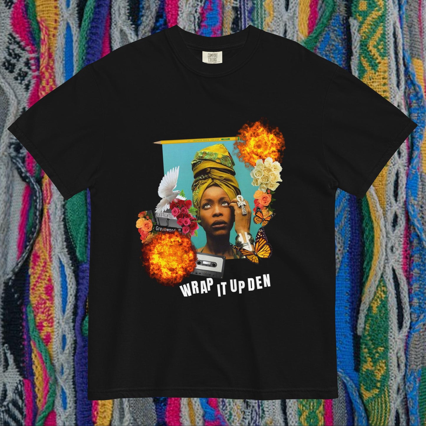 "Wrap It Up Den" T-shirt