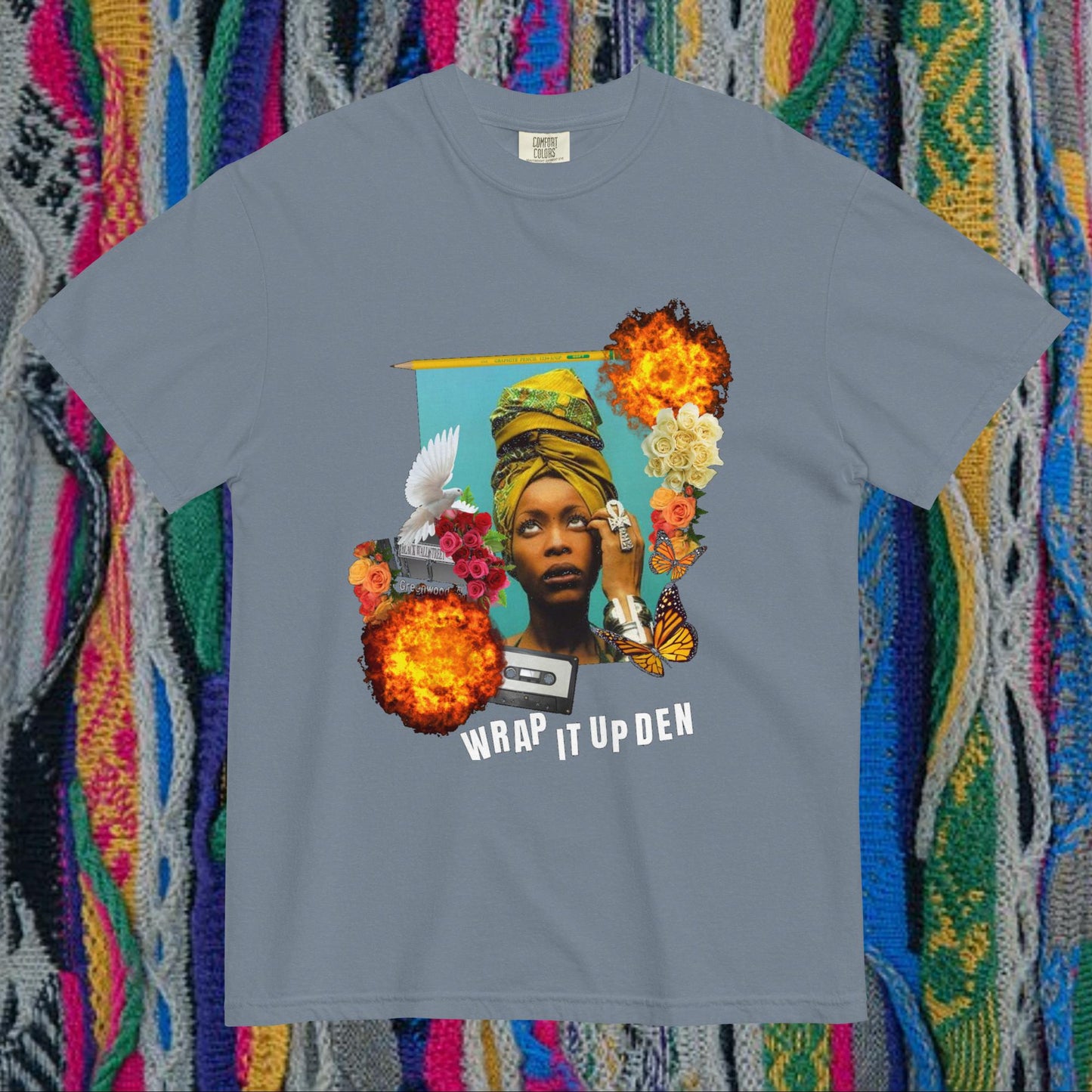 "Wrap It Up Den" T-shirt