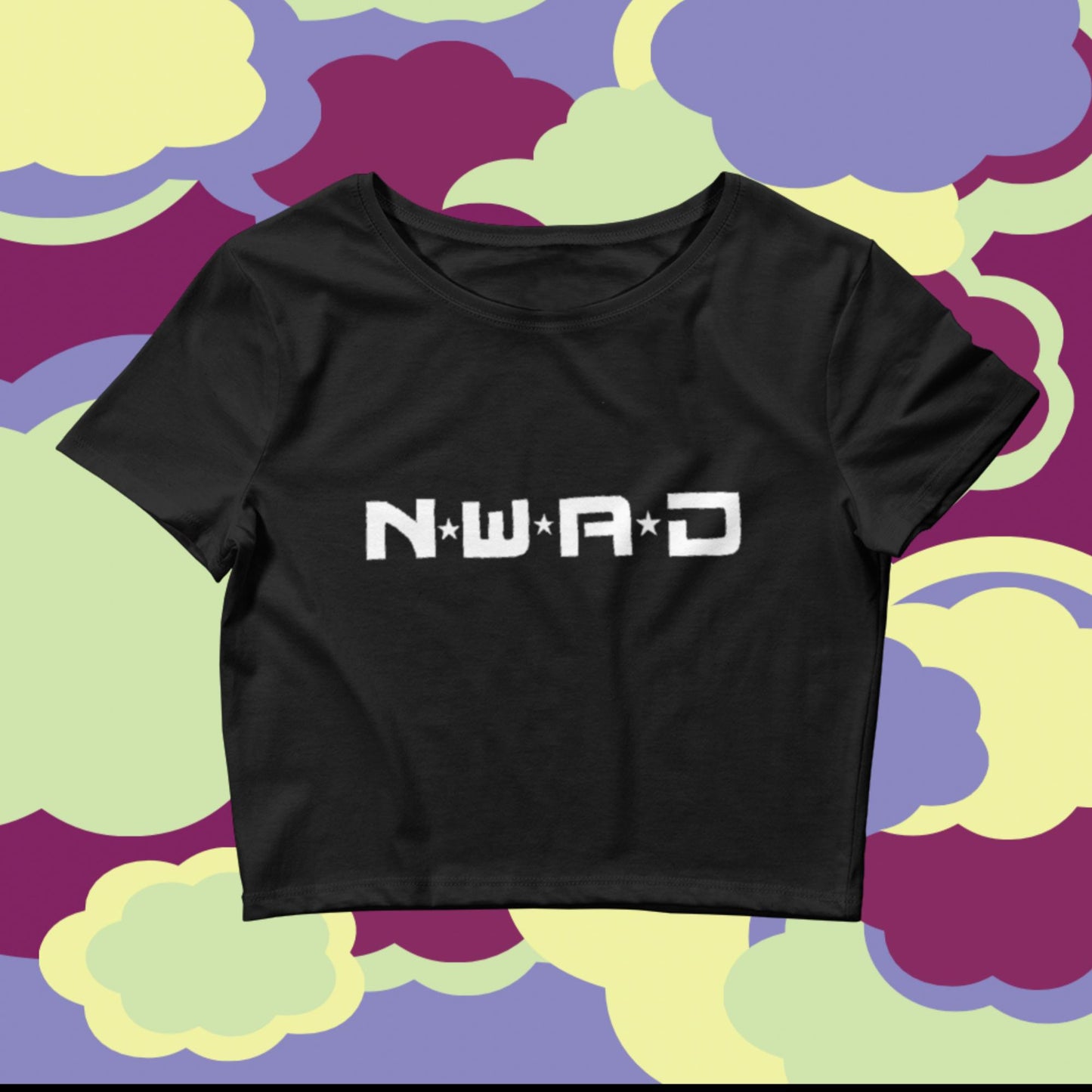 "N.W.A.D." Crop Top