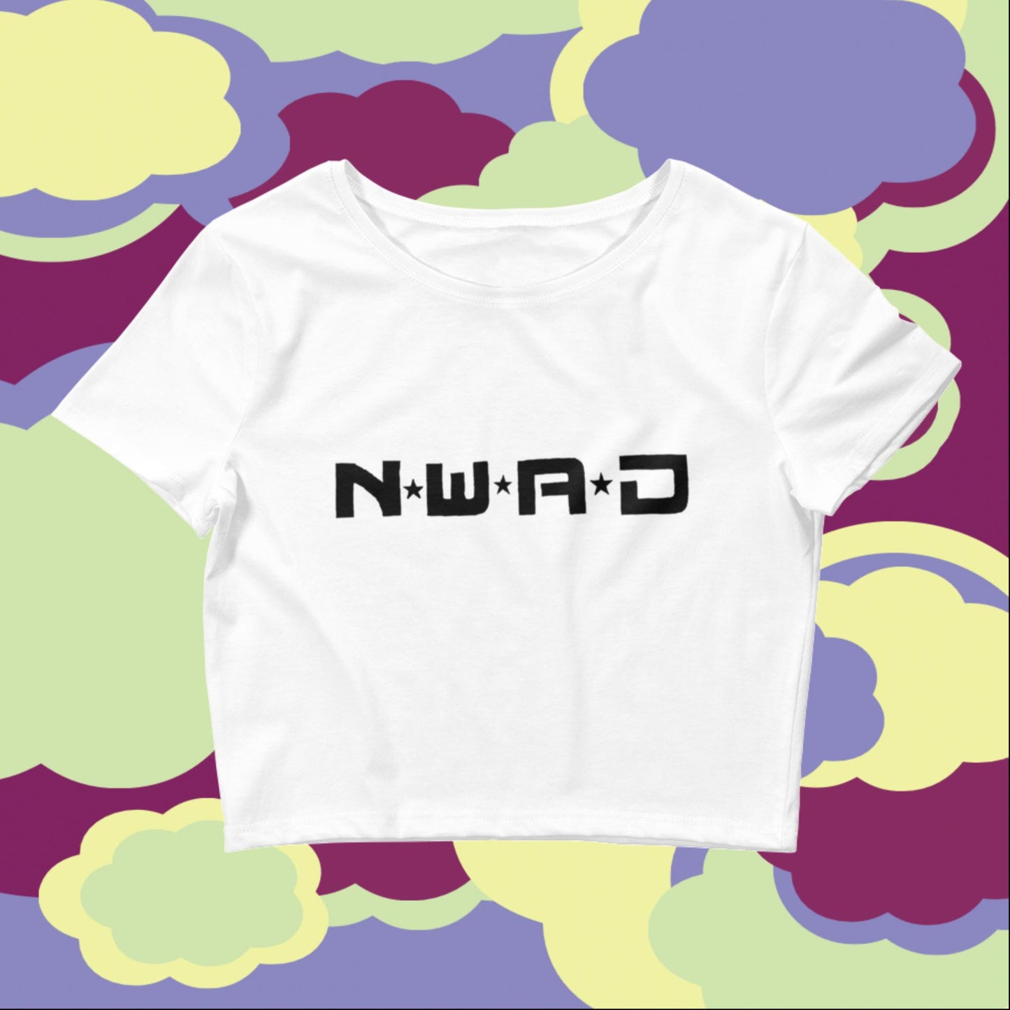 "N.W.A.D." Crop Top